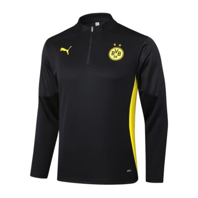 Alternative view of Dortmund Training Tracksuit 2024 2025 Black