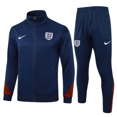 England Tracksuit Jacket 2024 2025 Dark Blue