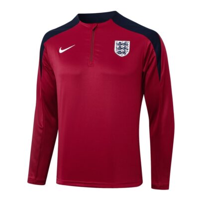 Alternative view of England Training Tracksuit 2024 2025 Red