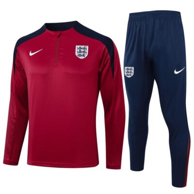 England Training Tracksuit 2024 2025 Red