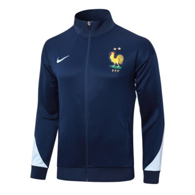 Alternative view of French Team Tracksuit Jacket 2024 2025 Blue