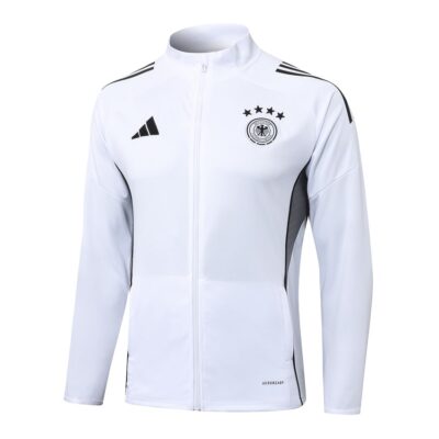 Alternative view of Germany Tracksuit Jacket 2025 2026 White Black