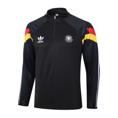 Alternative view of Germany Training Suit 2024 2025 Dark Black