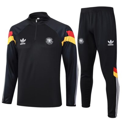 Germany Training Suit 2024 2025 Dark Black