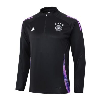 Alternative view of Germany Training Tracksuit 2024 2025 Black