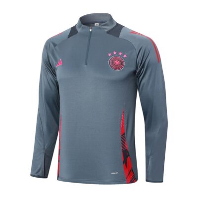 Alternative view of Germany Training Tracksuit 2024 2025 Grey
