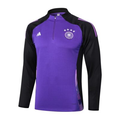Alternative view of Germany Training Tracksuit 2024 2025 Purple