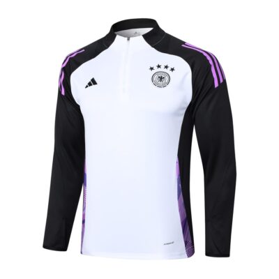 Alternative view of Germany Training Tracksuit 2024 2025 White