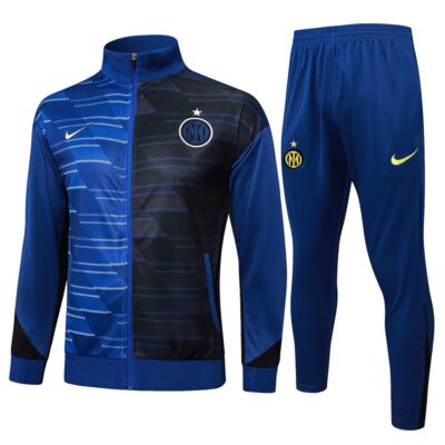 Inter Milan Tracksuit Jacket 2024 2025 Blue Black