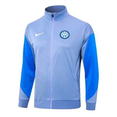 Alternative view of Inter Milan Tracksuit Jacket 2024 2025 Sky Blue