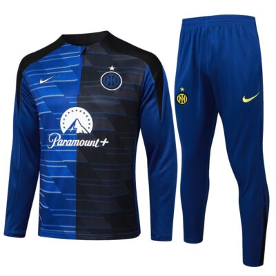 Inter Milan Training Tracksuit 2024 2025 Blue Black