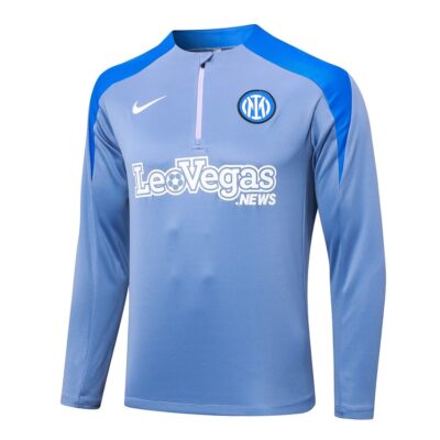 Alternative view of Inter Milan Training Tracksuit 2024 2025 Sky Blue