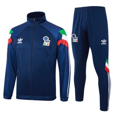 Italy Tracksuit Jacket 2024 2025 Light Blue