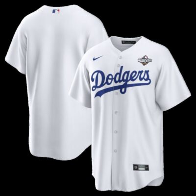 Los Angeles Dodgers 2025 World Series Home Replica Jersey - White