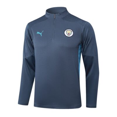 Alternative view of Manchester City Training Suit 2024 2025 Dark Blue