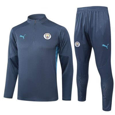Manchester City Training Suit 2024 2025 Dark Blue