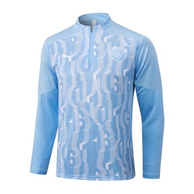 Alternative view of Manchester City Training Tracksuit 2024 2025 Sky Blue