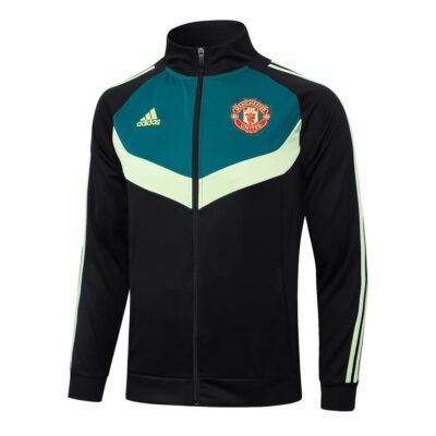 Alternative view of Manchester United Tracksuit Jacket 2024 2025 Black Green
