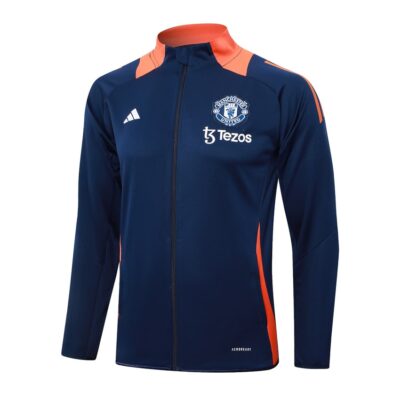 Alternative view of Manchester United Tracksuit Jacket 2024 2025 Blue