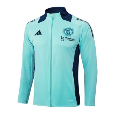Alternative view of Manchester United Tracksuit Jacket 2024 2025 Green