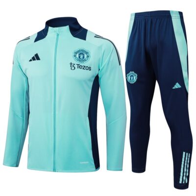 Manchester United Tracksuit Jacket 2024 2025 Green