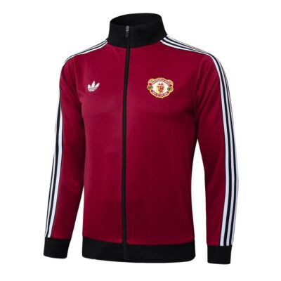 Alternative view of Manchester United Tracksuit Jacket 2024 2025 Red