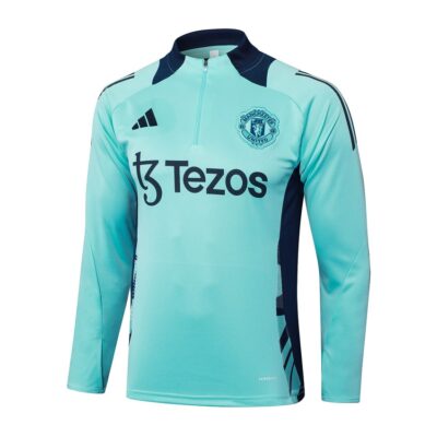 Alternative view of Manchester United Training Suit 2024 2025 Green