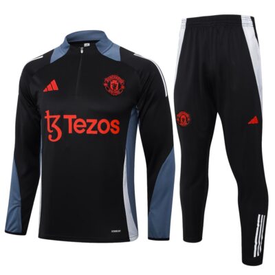 Manchester United Training Tracksuit 2024 2025 Black