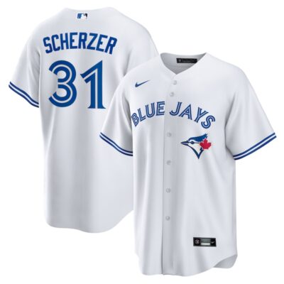 Max Scherzer Toronto Blue Jays Home Replica Jersey - White