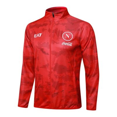 Alternative view of Naples Tracksuit Jacket 2024 2025 Red