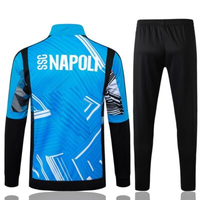 Naples Tracksuit Jacket 2024 2025 Sky Blue - Image 4