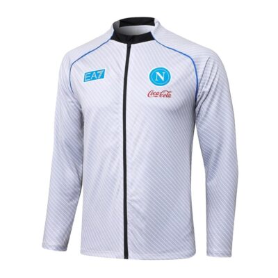 Alternative view of Naples Tracksuit Jacket 2025 2026 White