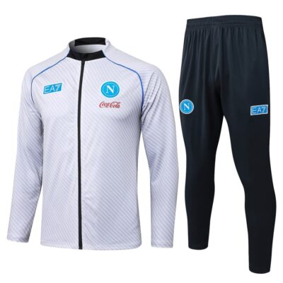 Naples Tracksuit Jacket 2025 2026 White