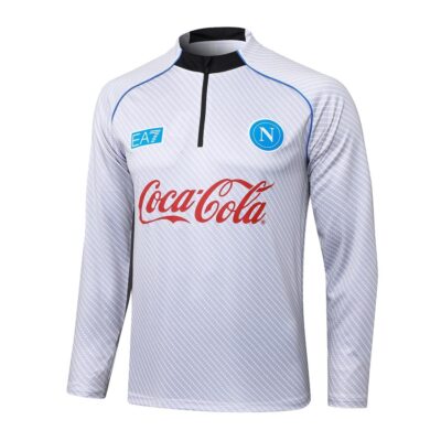 Alternative view of Naples Training Suit 2025 2026 White