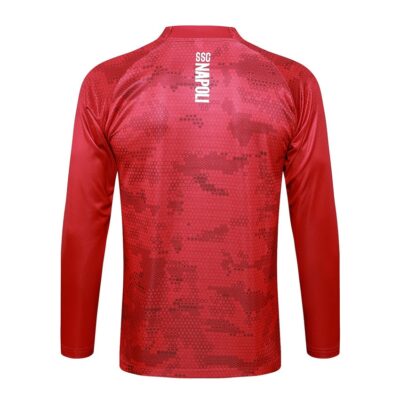 Naples Training Tracksuit 2024 2025 Red - Image 3