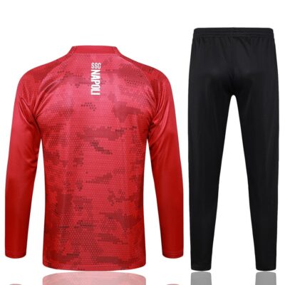 Naples Training Tracksuit 2024 2025 Red - Image 4