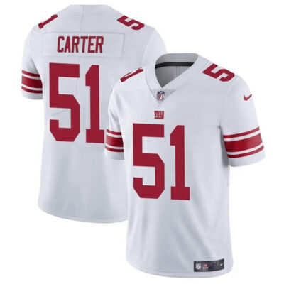 New York Giants #51 Abdul Carter White 2025 Vapor Untouchable Limited Football Stitched Jersey