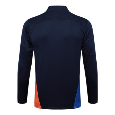 Olympique Marseille Training Tracksuit 2024 2025 Dark Blue - Image 3