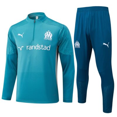Olympique Marseille Training Tracksuit 2024 2025 Green