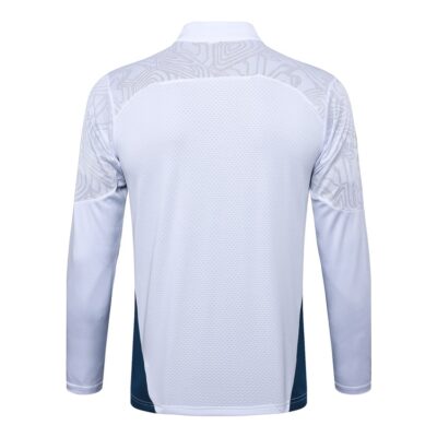 Olympique Marseille Training Tracksuit 2024 2025 White - Image 3