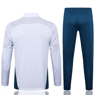 Olympique Marseille Training Tracksuit 2024 2025 White - Image 4