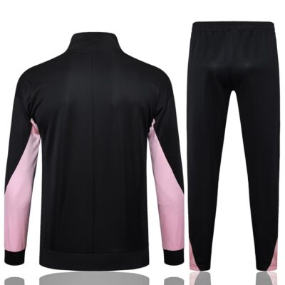 PSG Tracksuit Jacket 2024 2025 Black Pink - Image 4