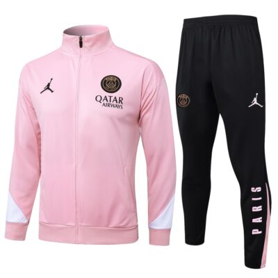 PSG Tracksuit Jacket 2024 2025 Light Pink