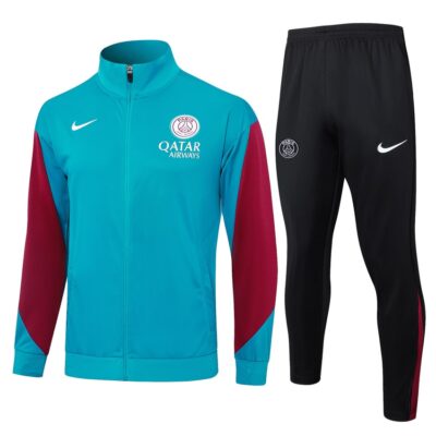 PSG Tracksuit Jacket 2024 2025 Sky Blue