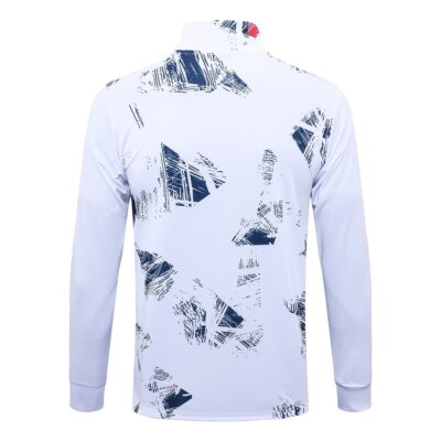 PSG Tracksuit Jacket 2024 2025 White - Image 3