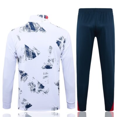 PSG Tracksuit Jacket 2024 2025 White - Image 4