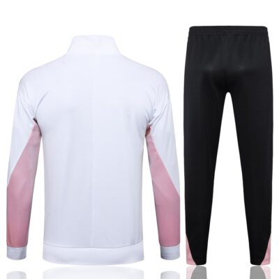 PSG Tracksuit Jacket 2024 2025 White Pink - Image 4
