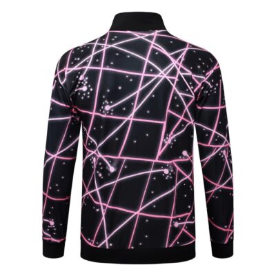 PSG Tracksuit Jacket 2025 2026 Black Pink - Image 3