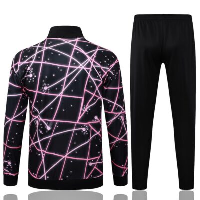 PSG Tracksuit Jacket 2025 2026 Black Pink - Image 4