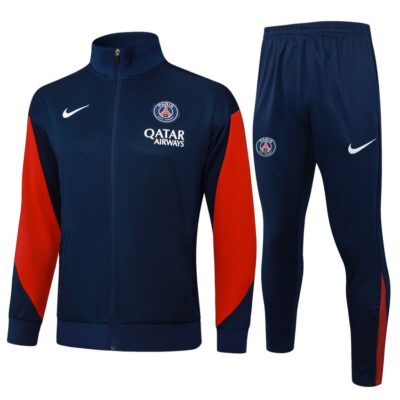 PSG Tracksuit Jacket 2025 2026 Blue Red